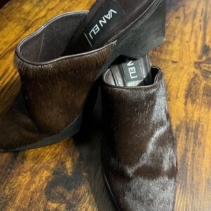Van Eli Dark Brown Slip-On Shoes